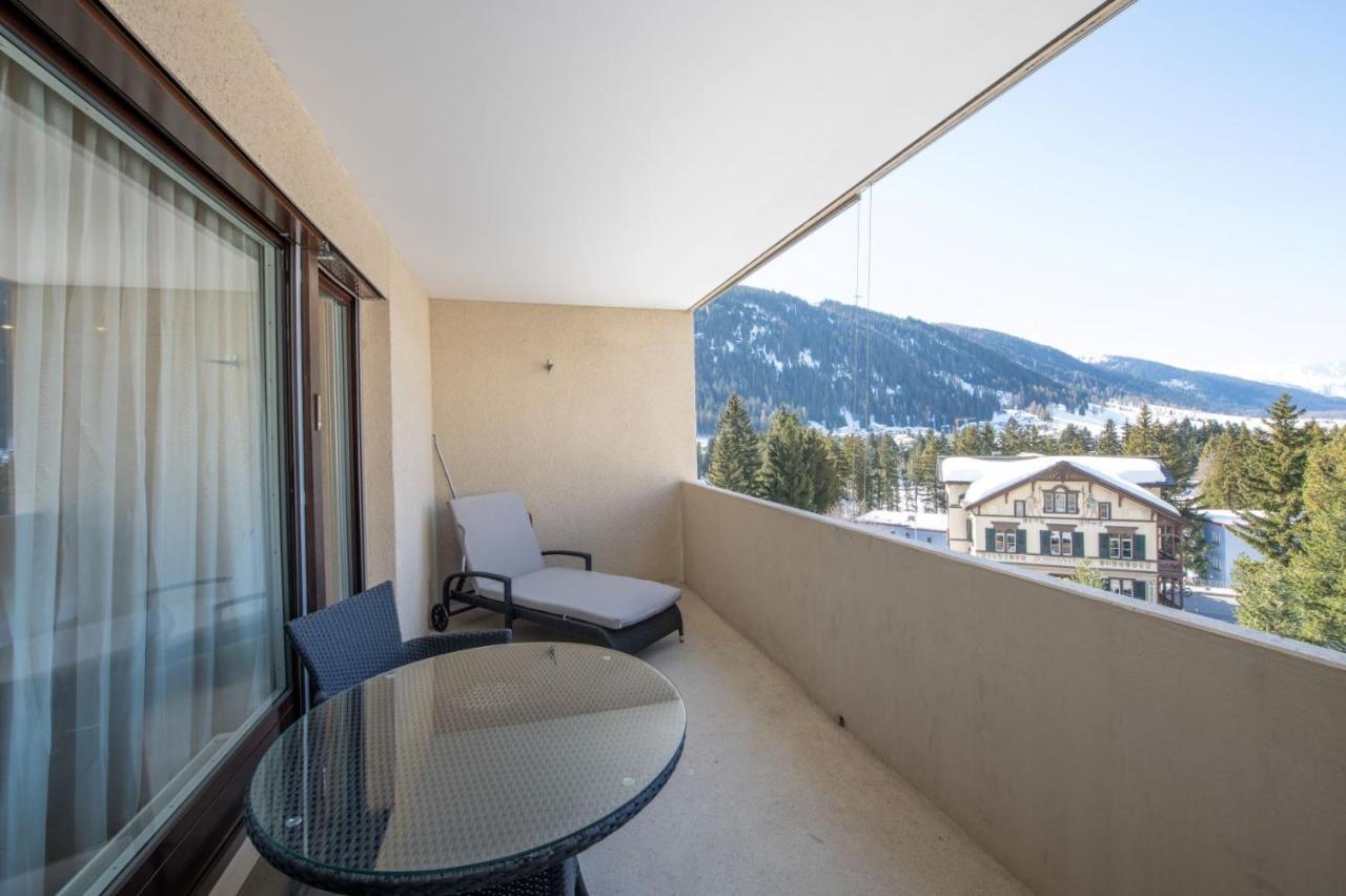 Ferienwohnungen, Carlton Am Park, Davos Platz Exterior foto